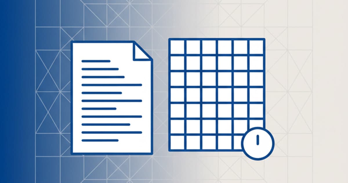 An abstract word list page beside a blank puzzle grid and a small dial icon.